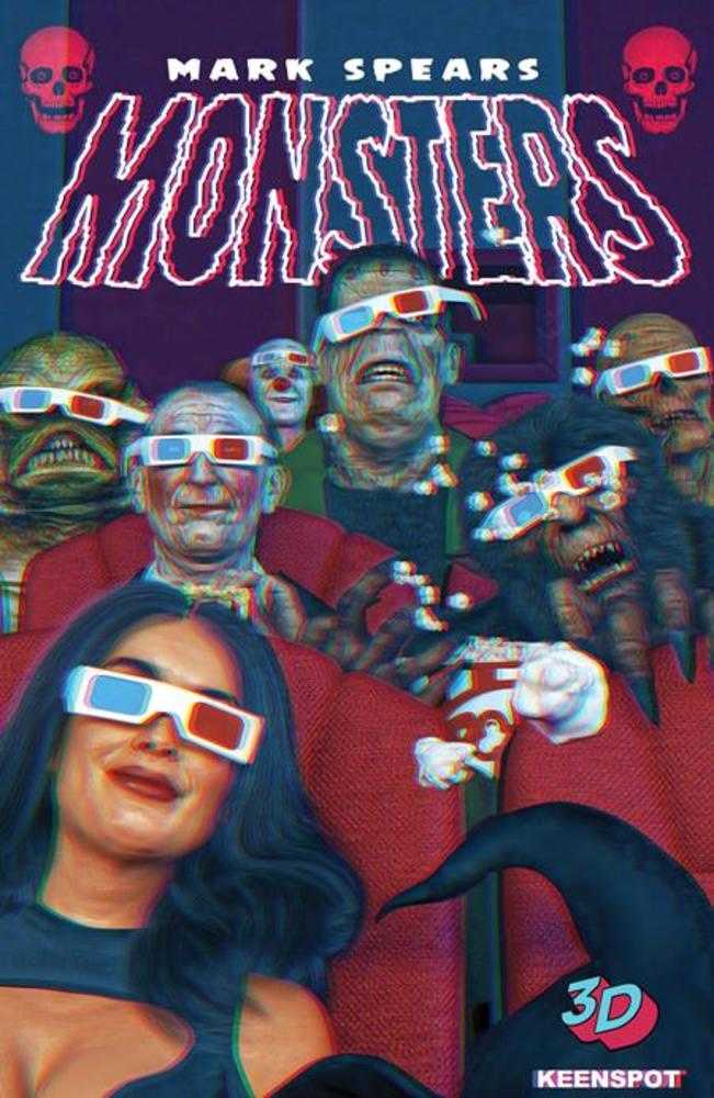 Mark Spears Monsters #9 Cover D Mark Spears Monsters Matinee 3D Variant