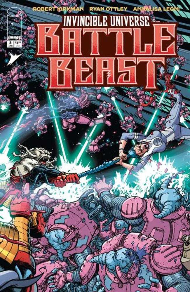 Invincible Universe Battle Beast #8 Cover C Chris Burnham & Brian Reber 1:10 Variant