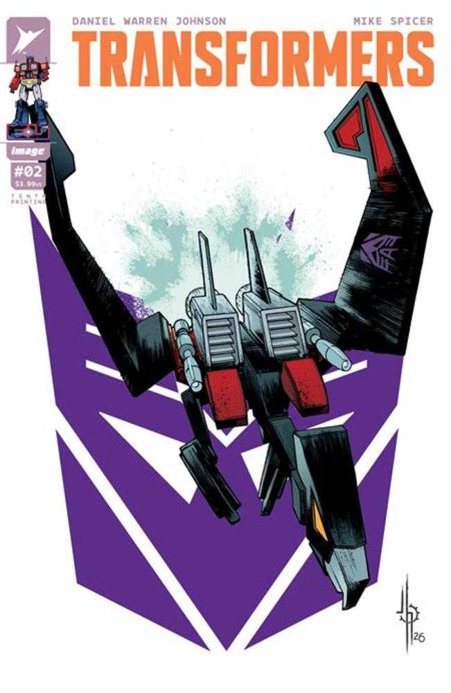 Transformers # 2 (10th Print) Cover D Jason Howard Variant