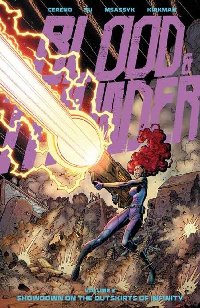 Blood & Thunder Vol 02: Showdown On The Outskirts TPB Direct Market Exclusive Arthur Adams & Msassyk Cover (Mature)