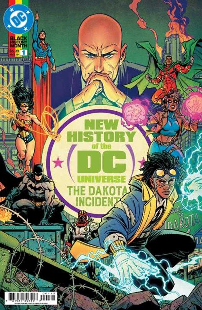 New History Of The DC Universe The Dakota Incident #1 (One Shot) (2nd Print) Cover A Diego Olortegui