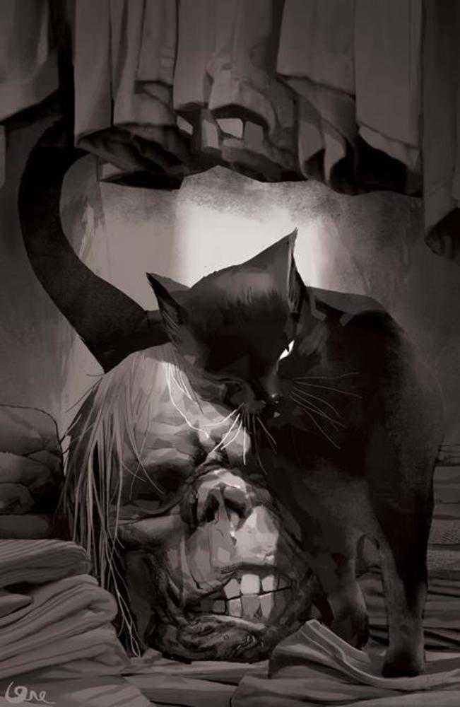Red Roots #1 Cover H Lorenzo De Felici Black & White 1:25 Virgin Variant