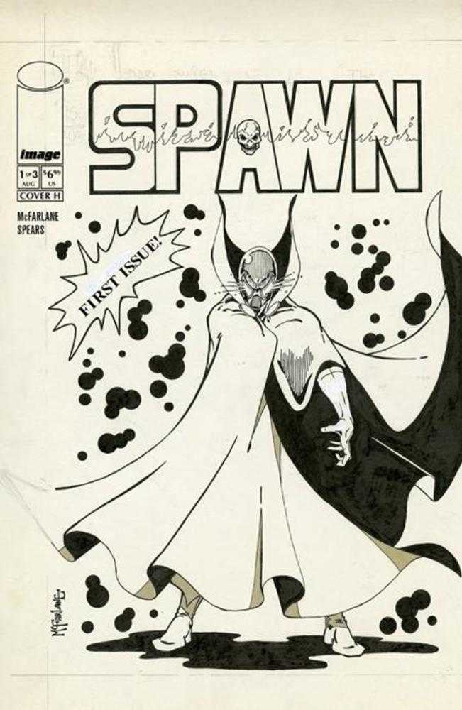 Spawn 77 #1 (Of 3) Cover H 1 in 100 Todd McFarlane Original 1977 Variant