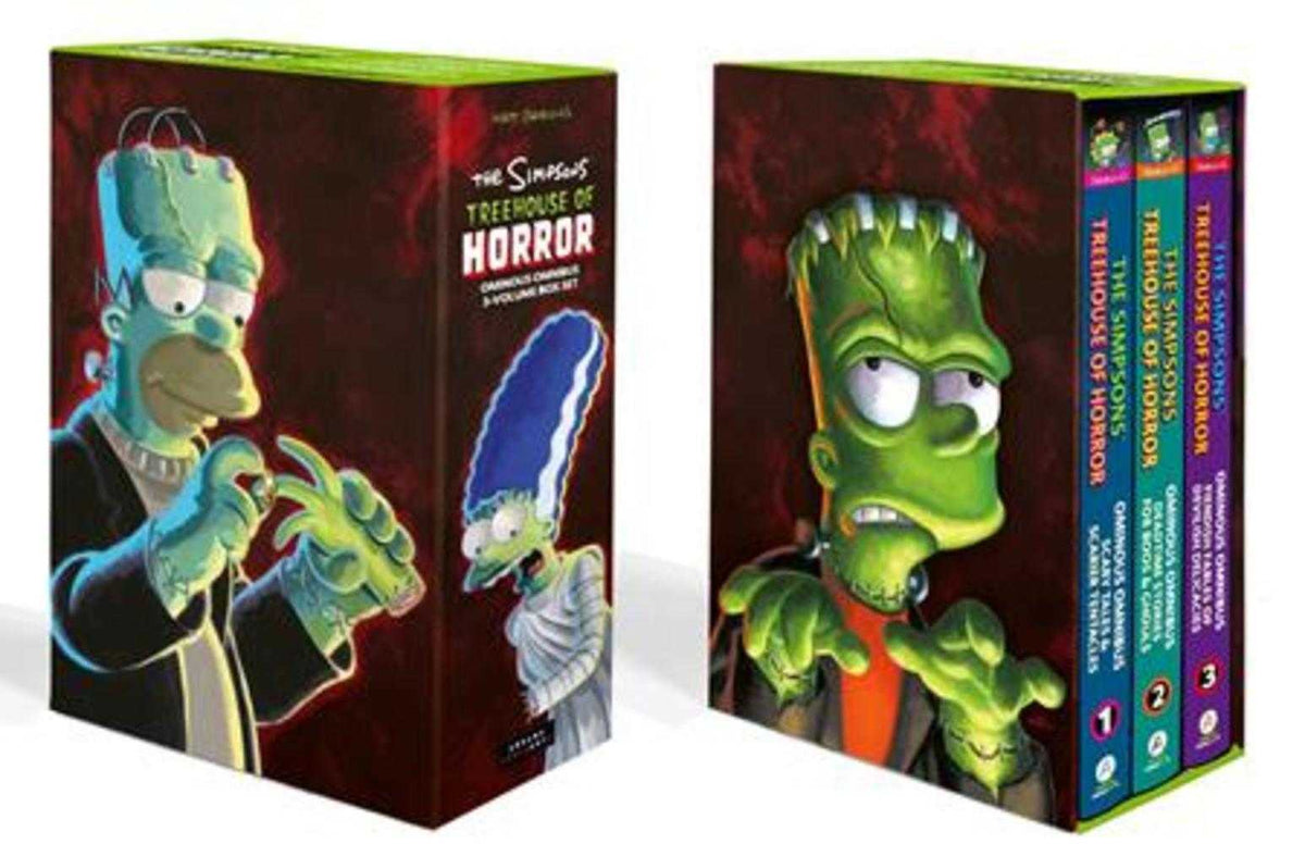 Simpsons Treehouse Of Horror Ominous Omnibus HC (3 Volume Box Set)