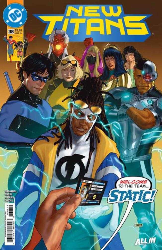 New Titans #38 (2nd Print) Cover A Taurin Clarke
