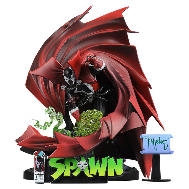 Spawn #1 (Black White & Red All Over) 1:10 Scale Resin Statue