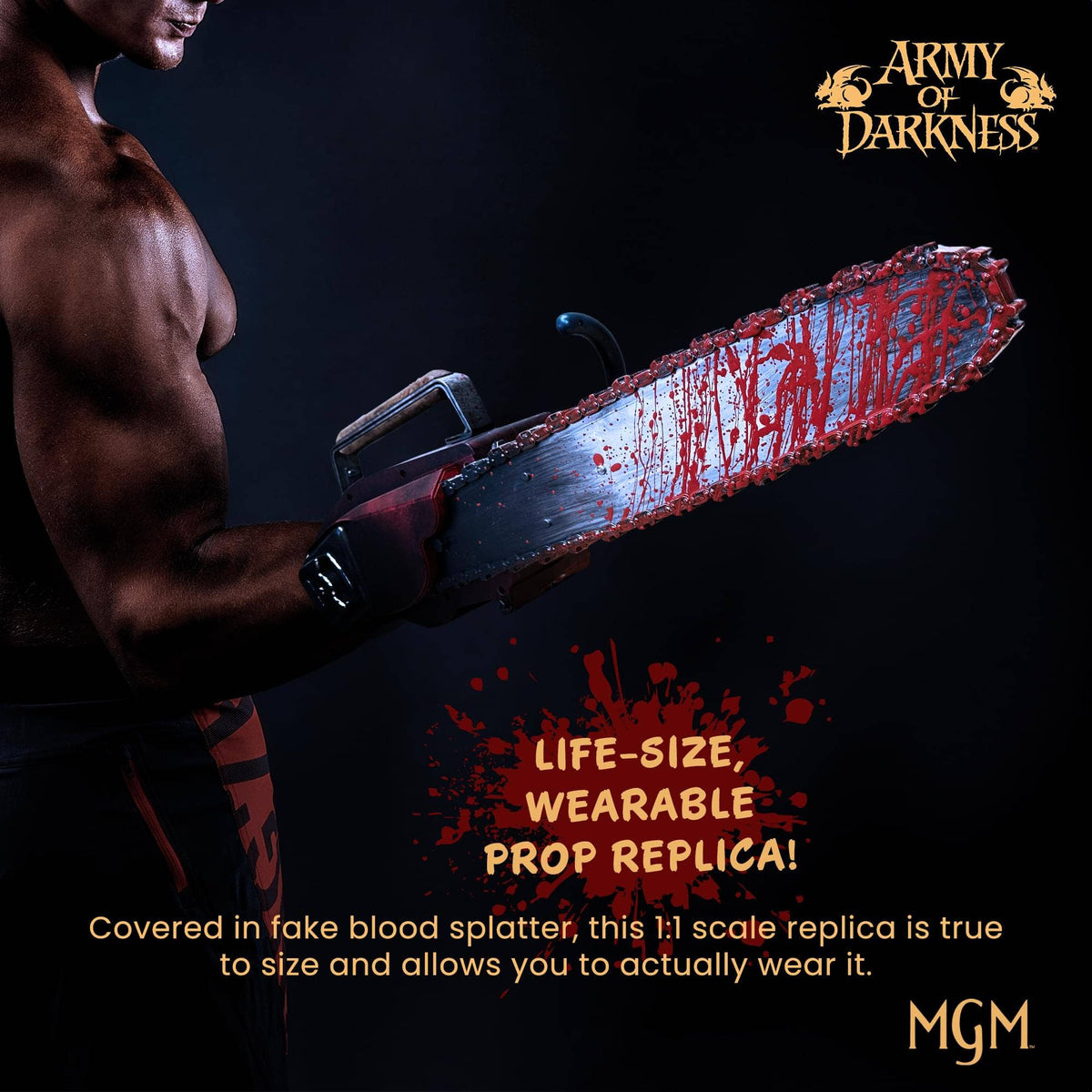 Army of Darkness 1:1 Ash's Chainsaw Prop Replica