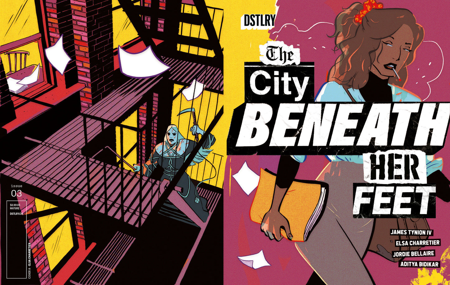 City Beneath Her Feet #3 Cover A Elsa Charretier