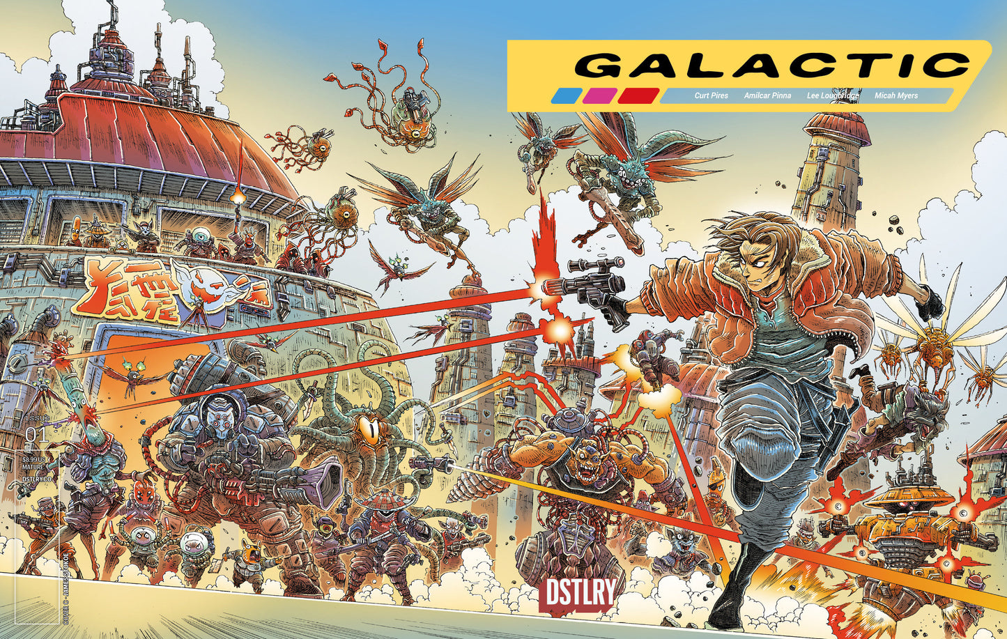 Galactic (2025) #1 Cover C James Stokoe 1:10 Variant