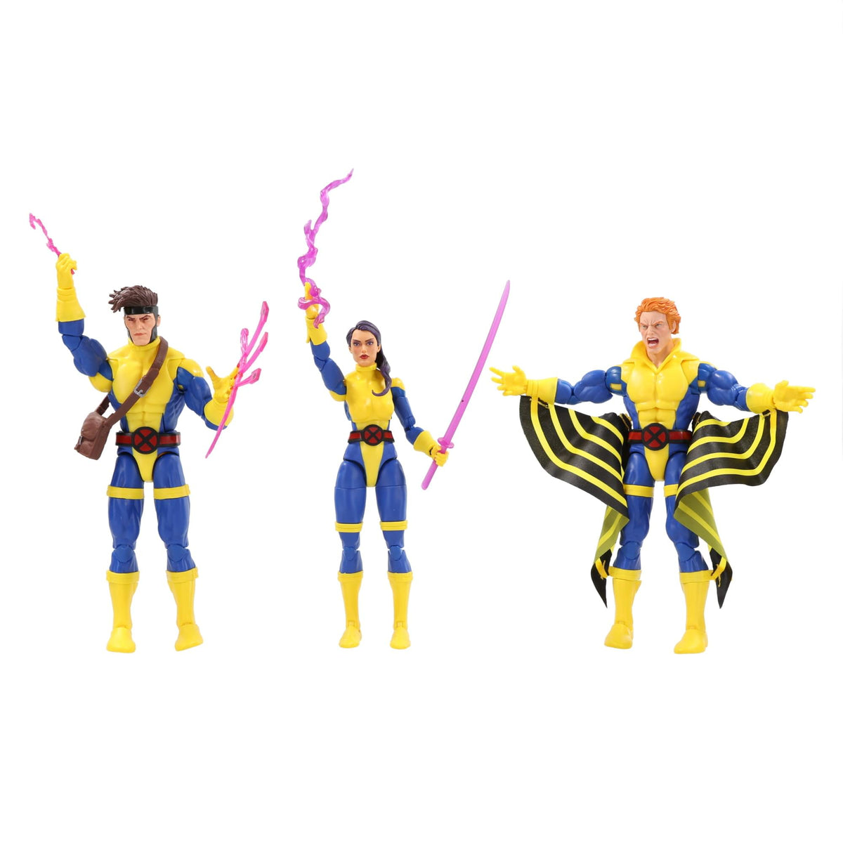 Marvel Legends 6 Inch Set | Banshee, Gambit, & Psylocke