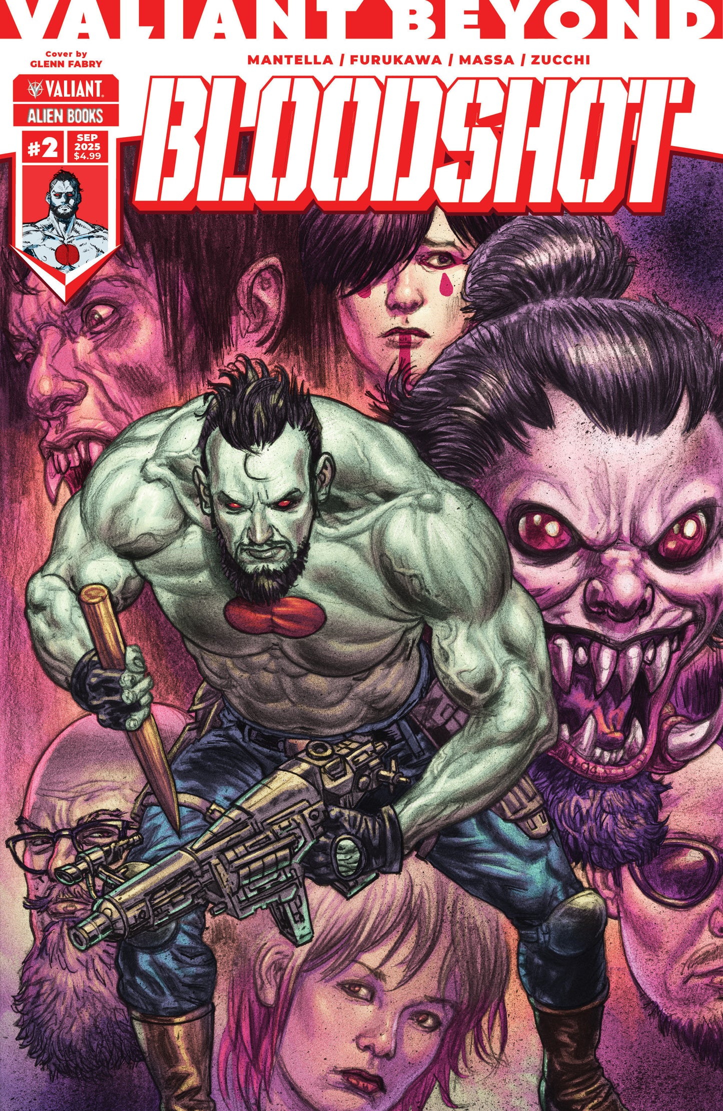 Valiant Beyond: Bloodshot #2 Cover A (Fabry)