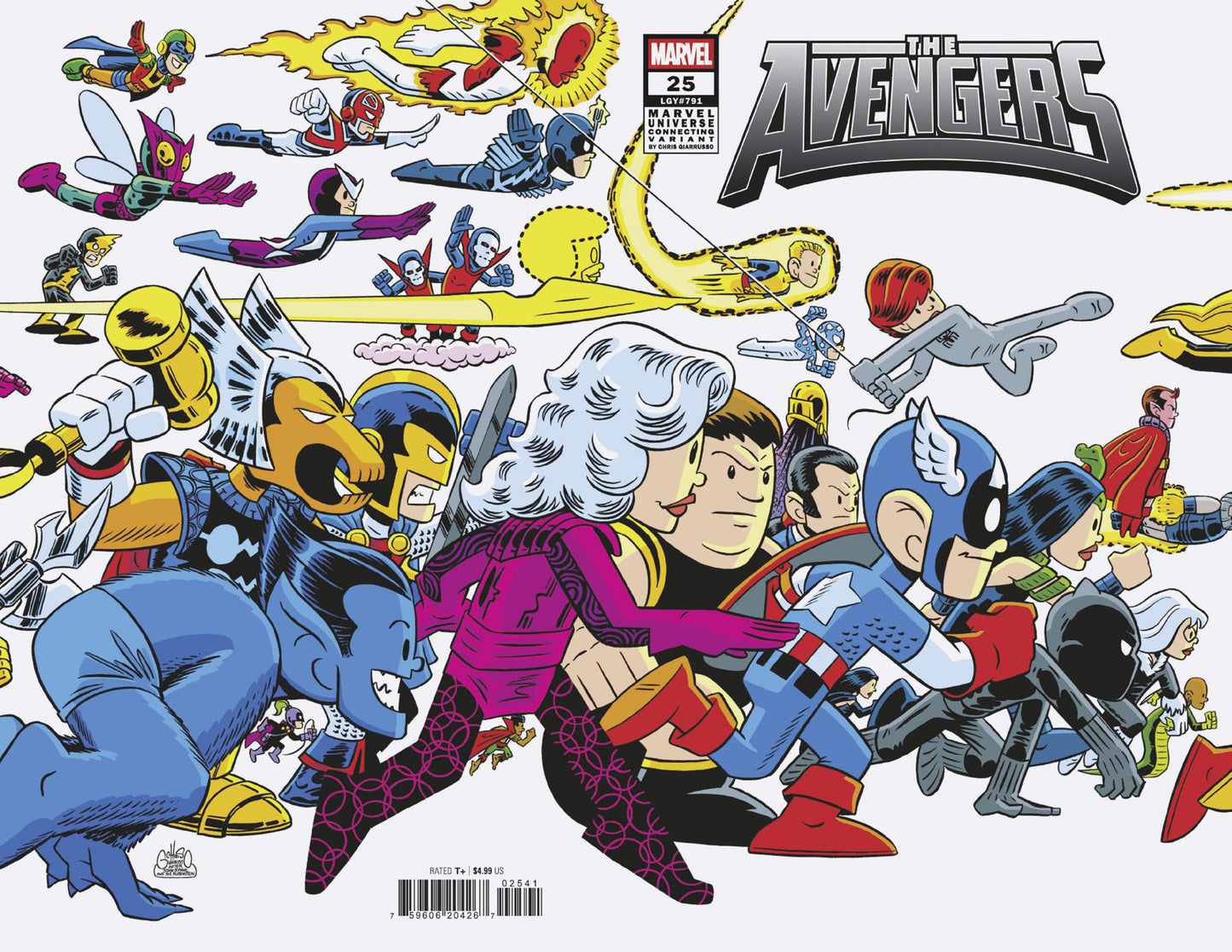 Avengers (2023) #25 Chris Giarrusso Marvel Universe Connect Variant B