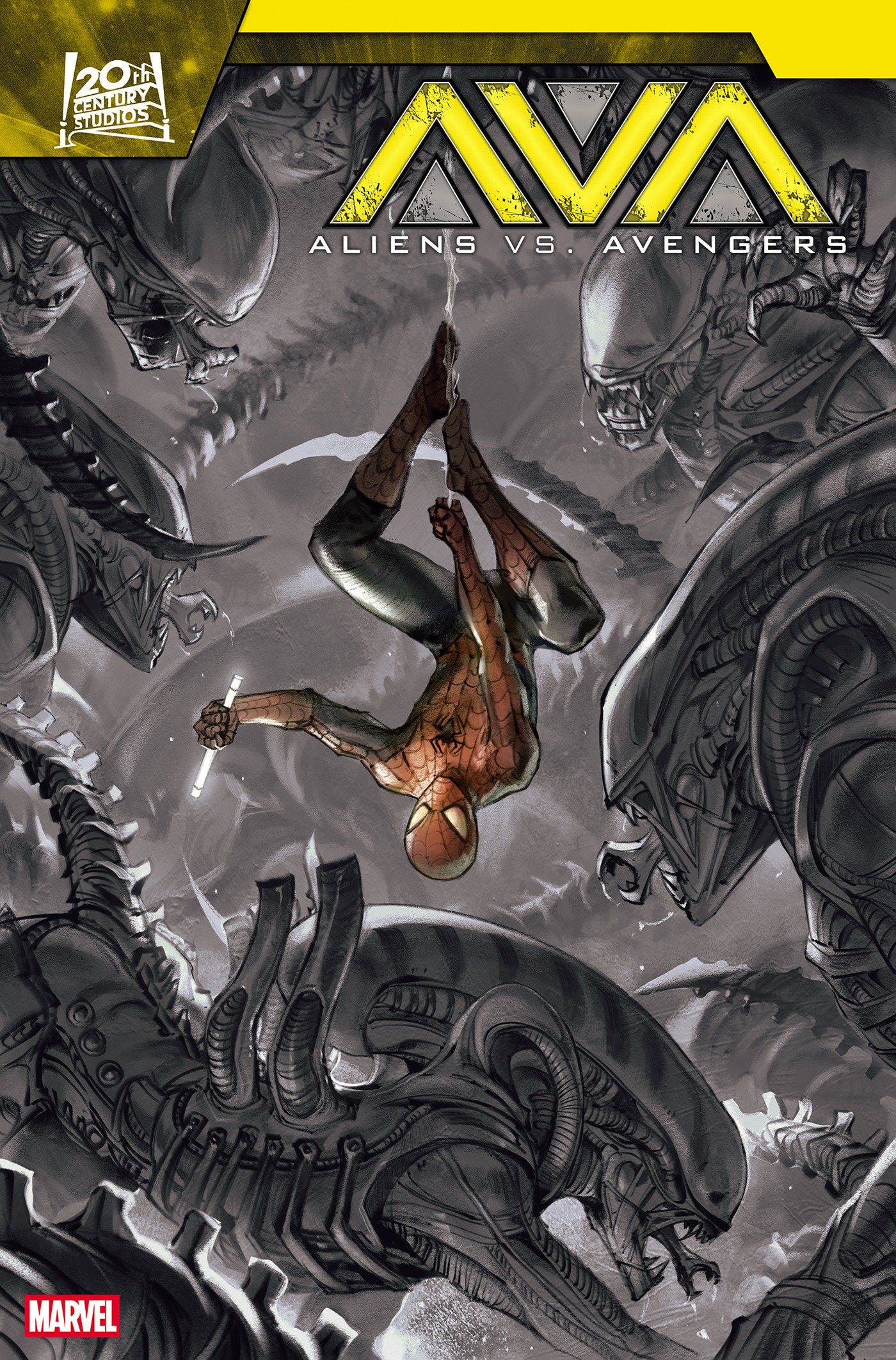 Aliens vs Avengers (2024) #4 (of 4) Jessica Fong Variant