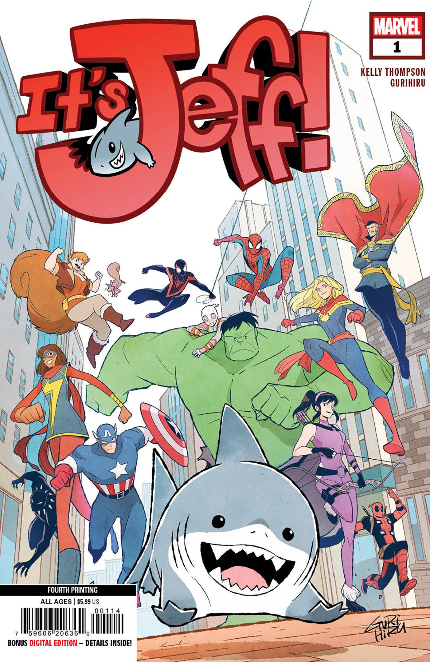 It's Jeff (2023) #1 (4th Print) Gurihiru Variant