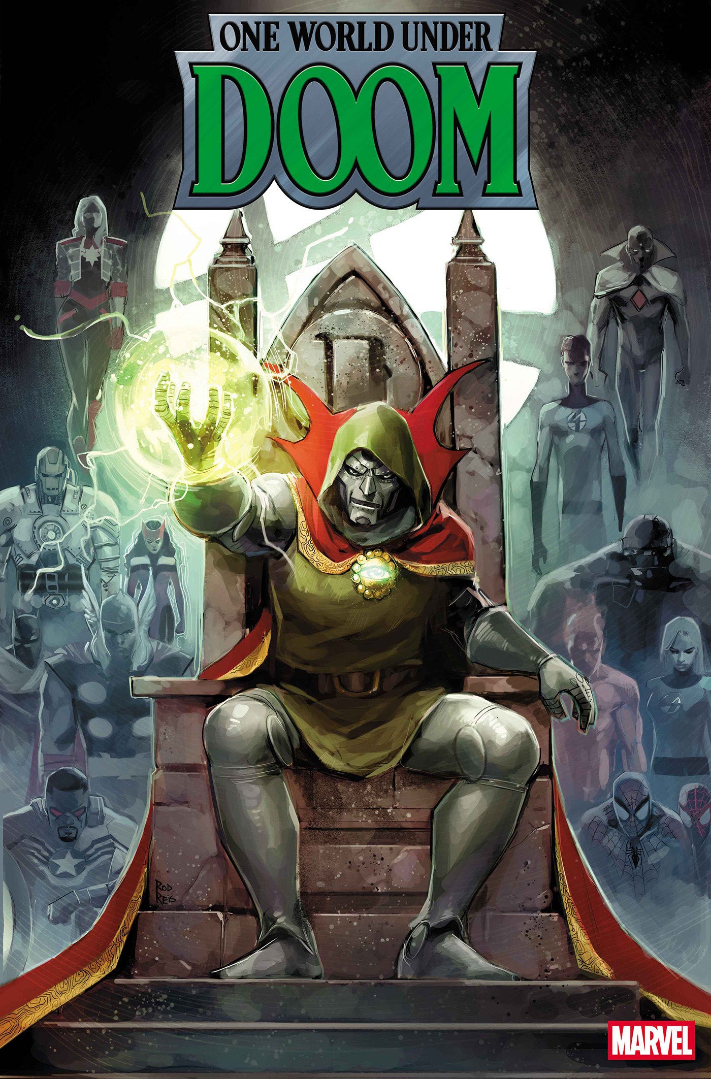 One World Under Doom (2025) #1 (of 9) Rod Reis Variant