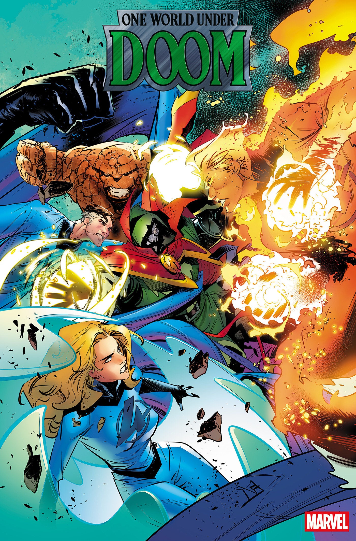 One World Under Doom (2025) #4 (of 9) Federico Vincentini Variant