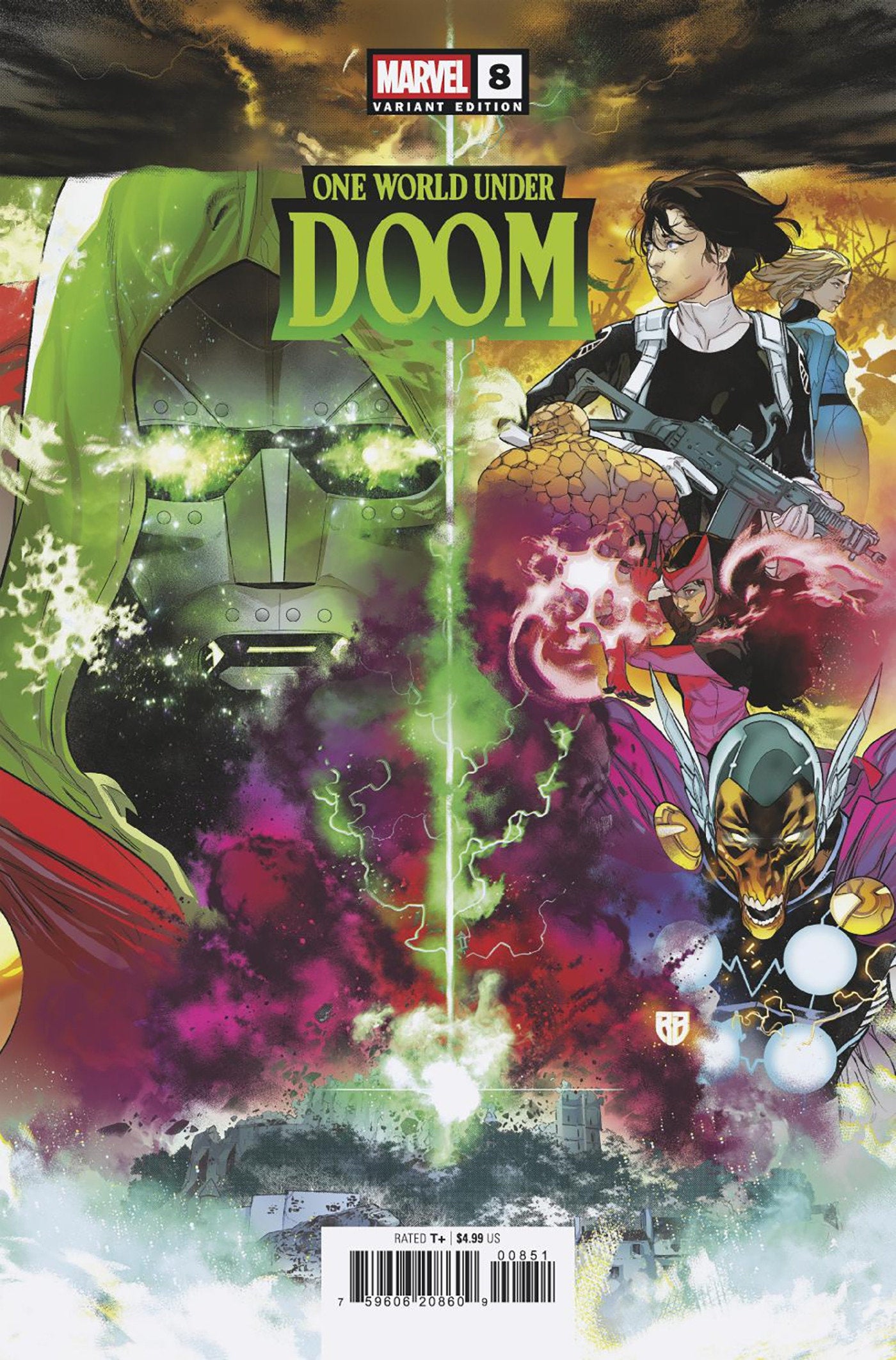 One World Under Doom #8 R.B. Silva Variant