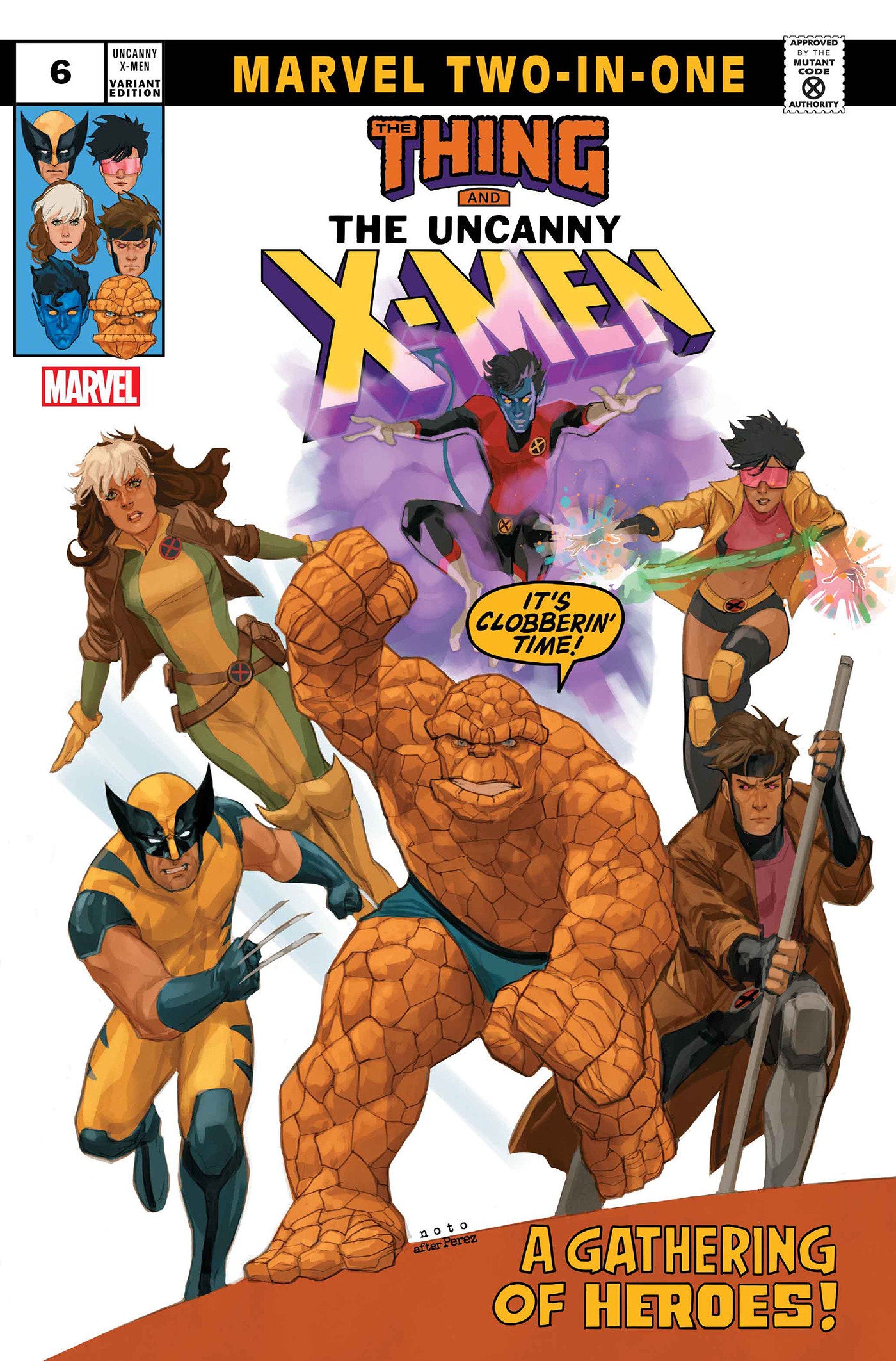 Uncanny X-Men (2024) # 6 Phil Noto Marvel Two-In-One Variant