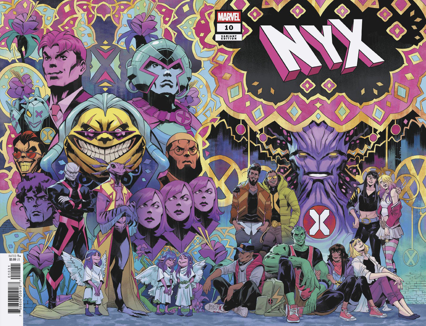 NYX (2024) #10 Francesco Mortarino Wraparound Variant