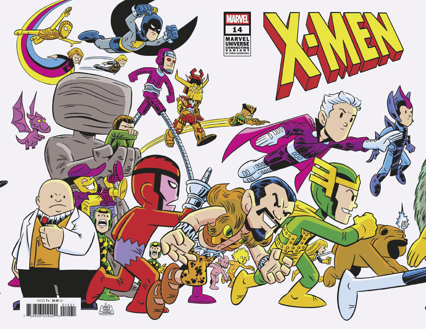 X-Men (2024) #14 Chris Giarrusso Marvel Universe Connecting Wrap Variant G