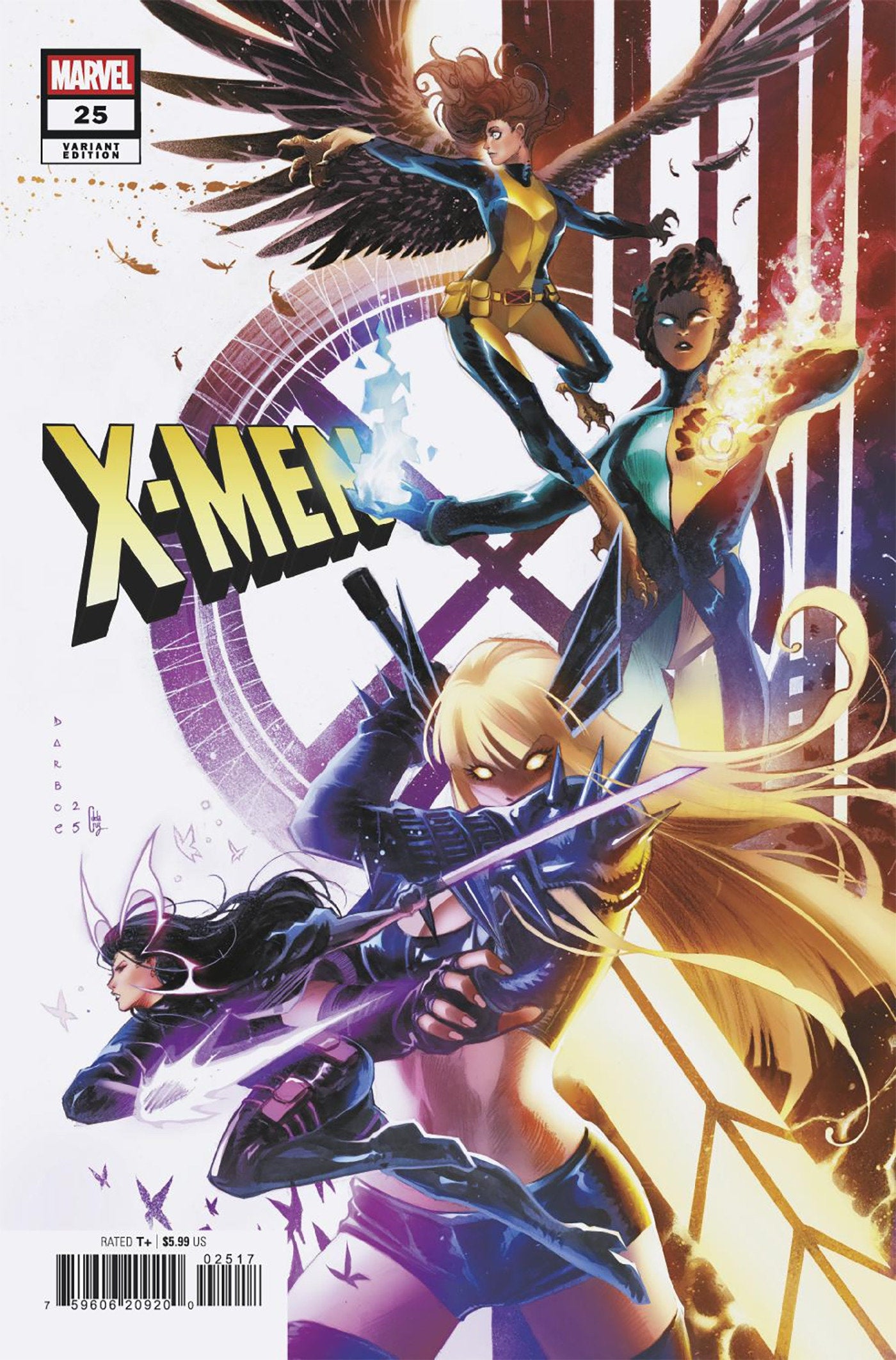 X-Men #25 Karen Darboe 1:25 Variant