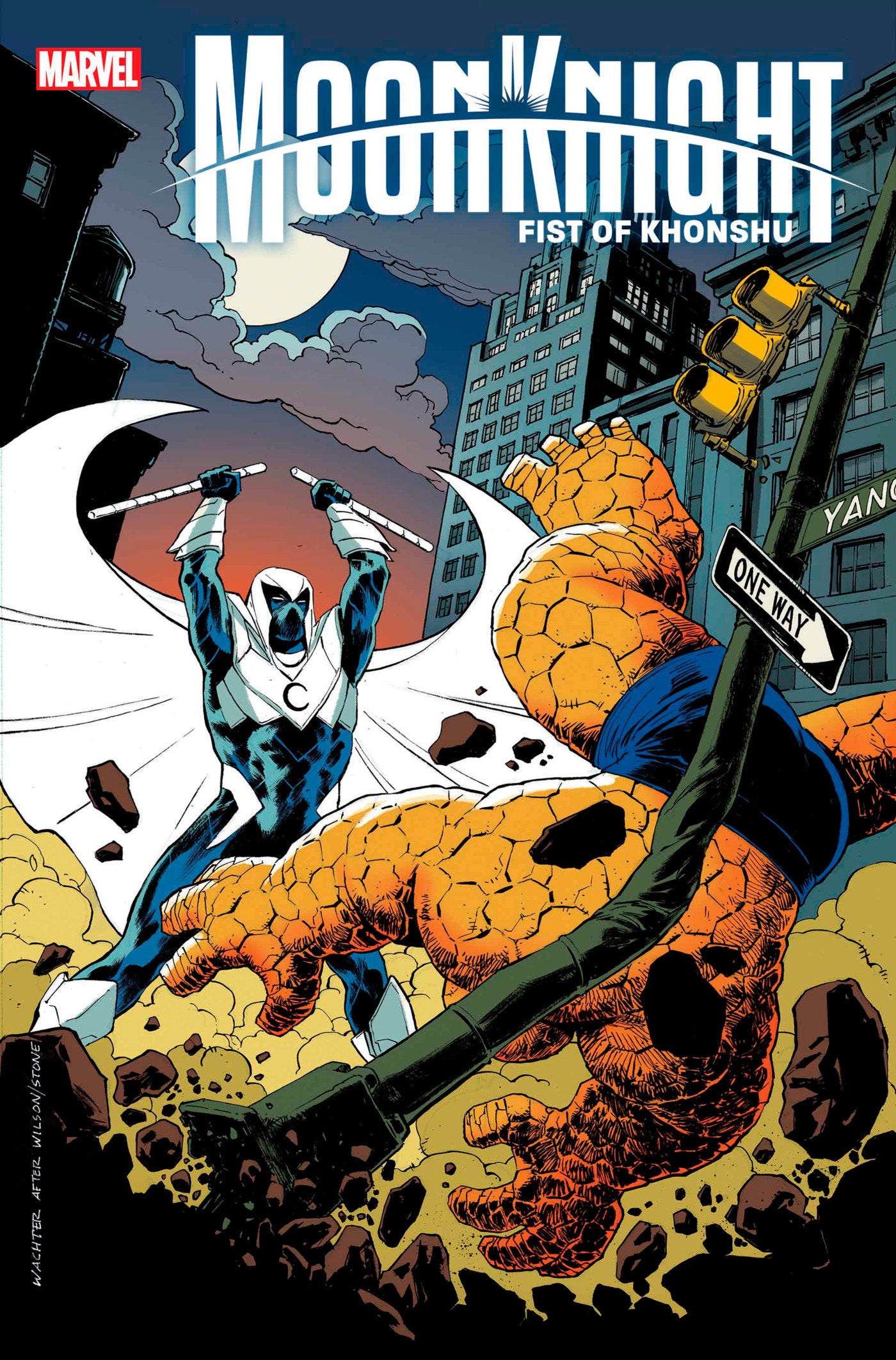 Moon Knight: Fist Of Khonshu (2024) # 2 Dave Wachter Marvel Two-In-One Variant