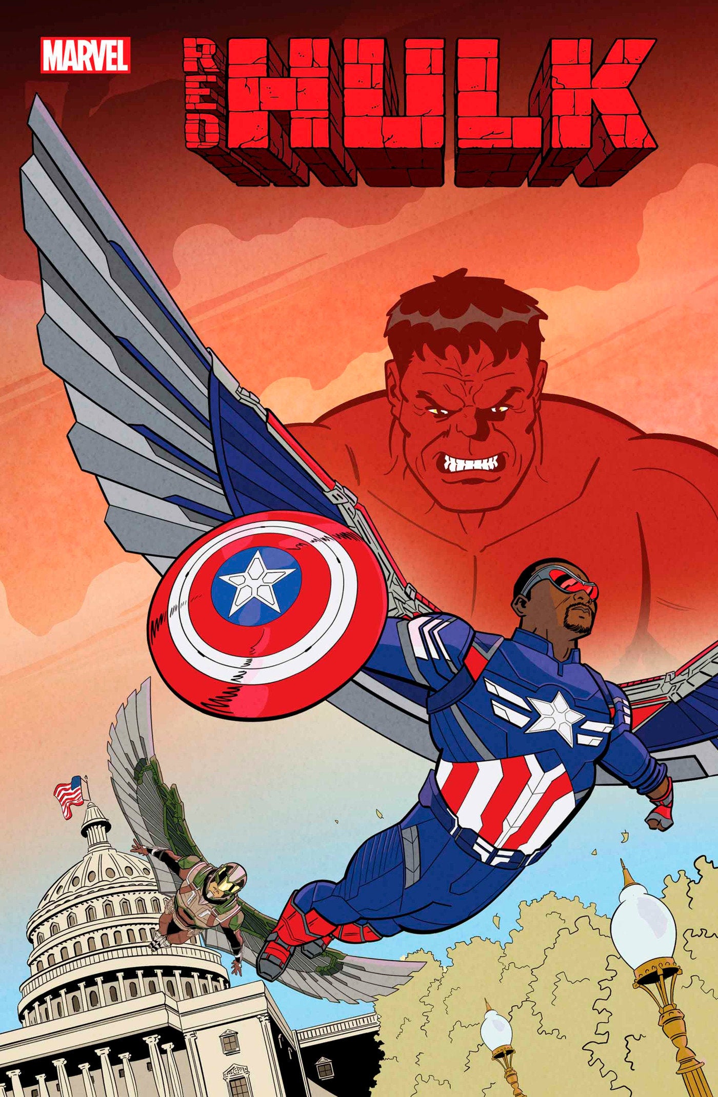 Red Hulk (2025) #1 Jacob Edgar Marvel Studios Variant