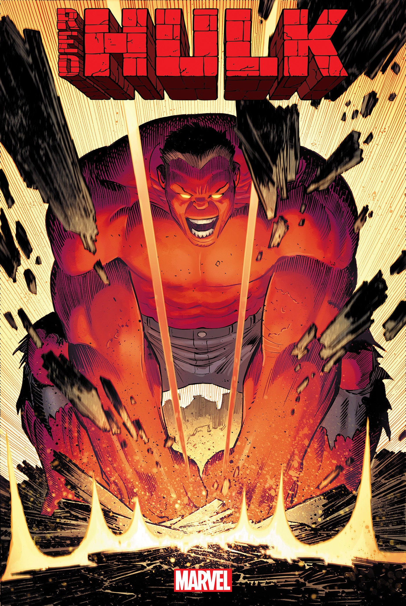 Red Hulk (2025) #1 John Romita Jr Variant