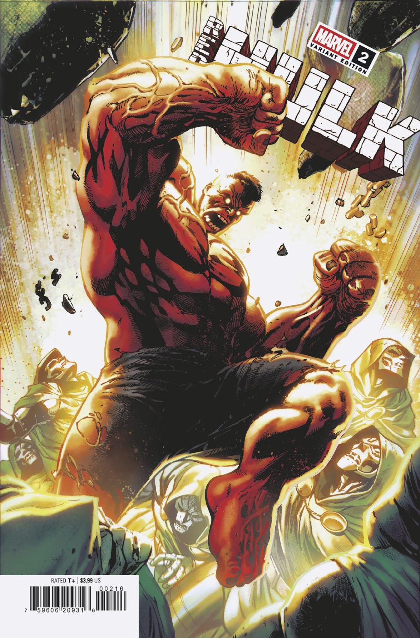 Red Hulk (2025) #2 Tony Daniel 1:25 Variant