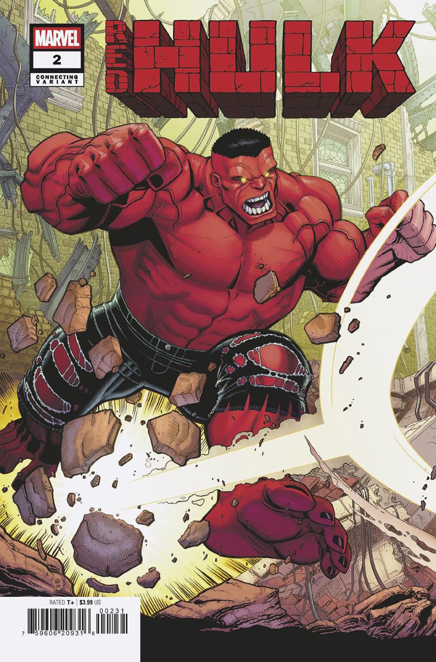 Red Hulk (2025) #2 Nick Bradshaw Red Hulk Connecting Variant