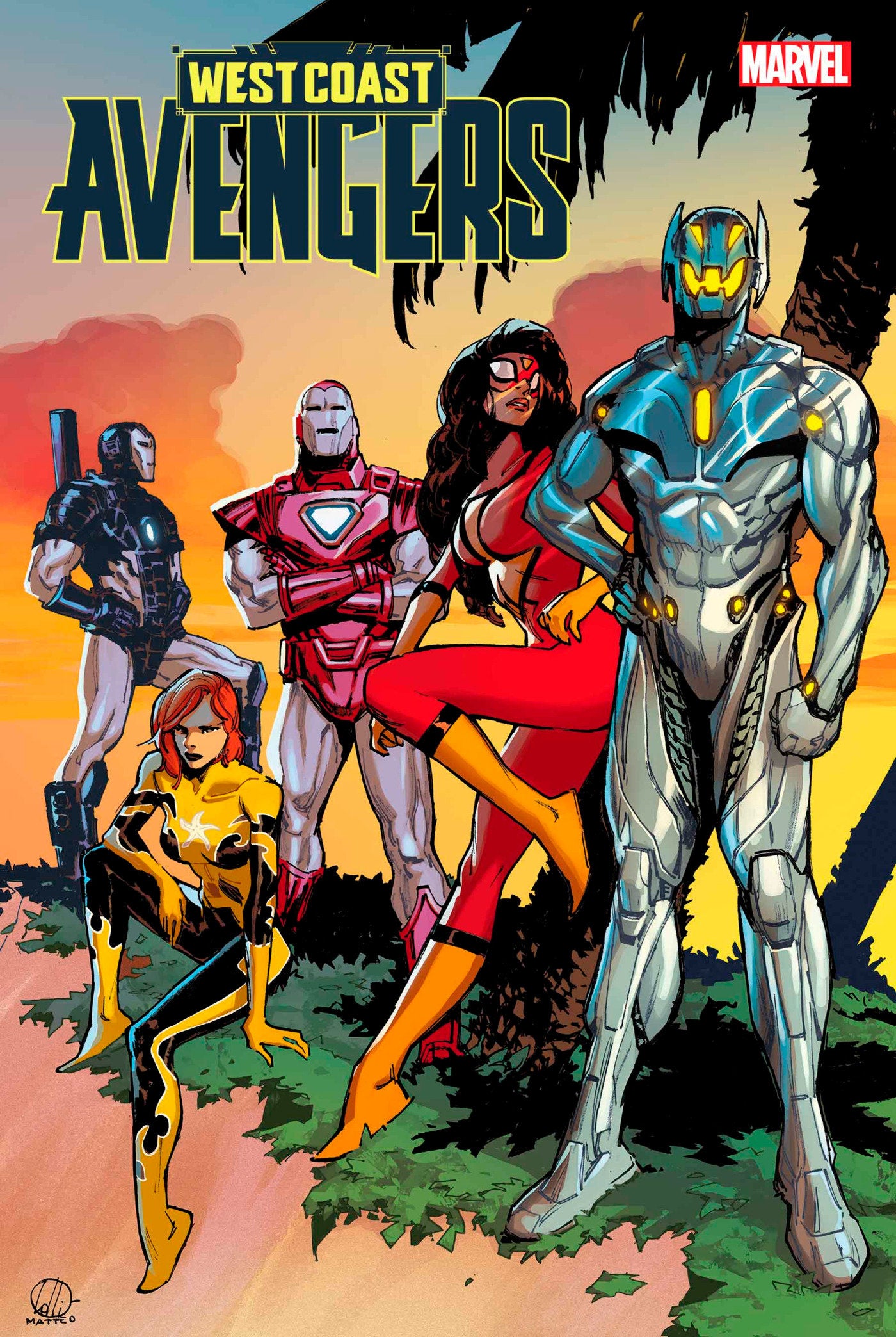 West Coast Avengers (2024) # 3 Matteo Lolli Variant