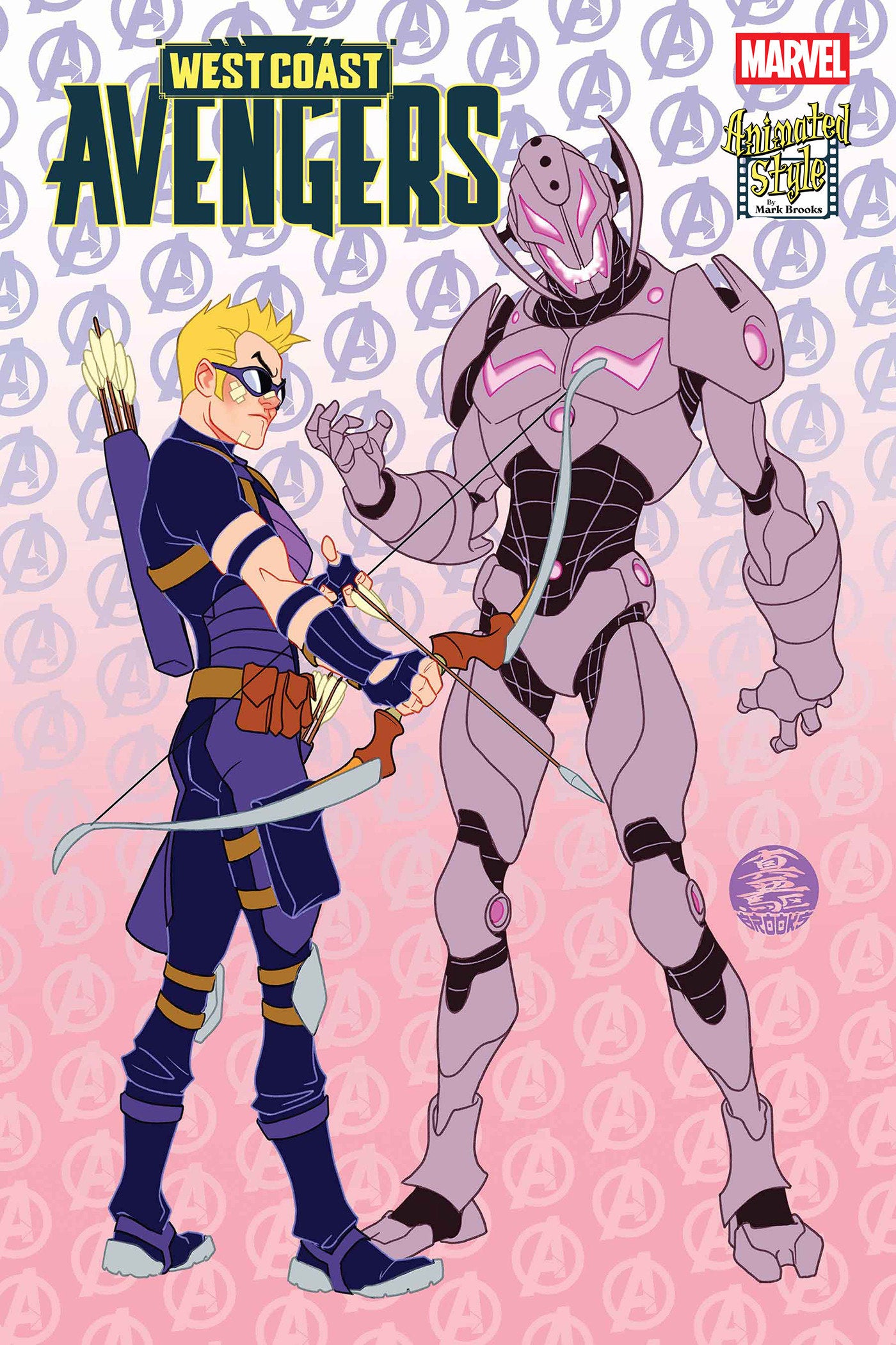 West Coast Avengers (2024) # 4 Mark Brooks Animated-Style Variant