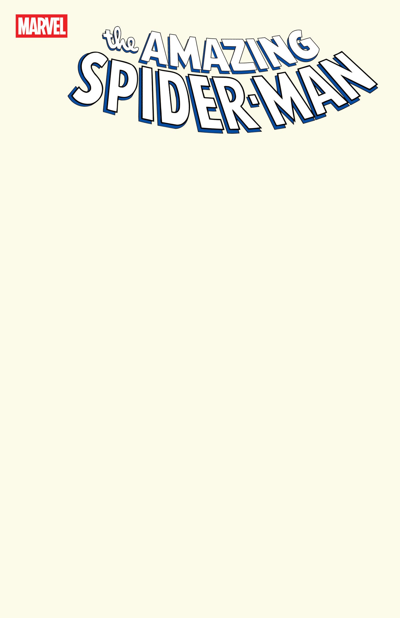 Amazing Spider-Man (2025) # 1 Blank Cover Variant