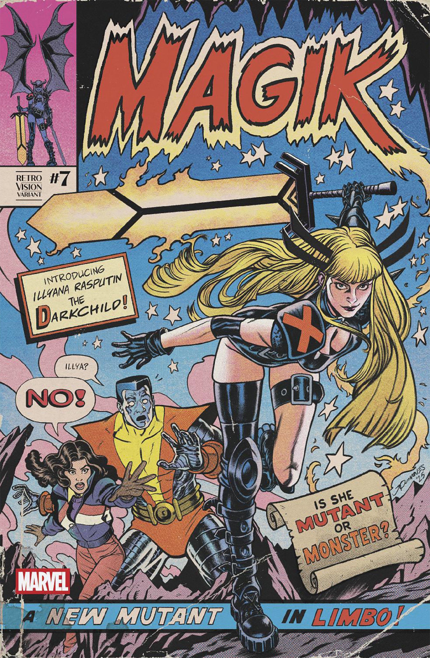 Magik (2025) #7 Joe Quinones Retrovision Variant