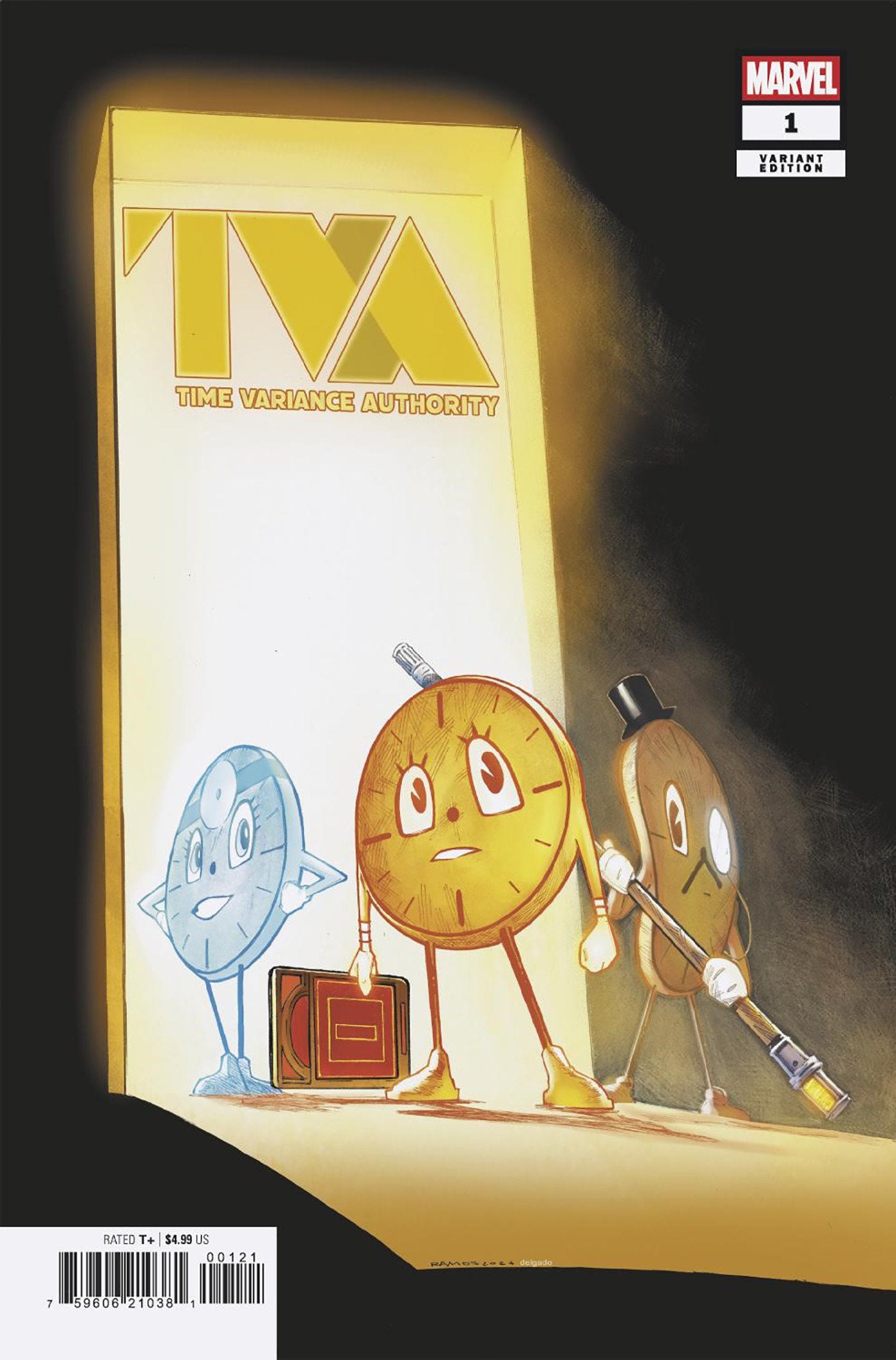 TVA (2024) #1 (of 5) Humberto Ramos Miss Minutes Variant