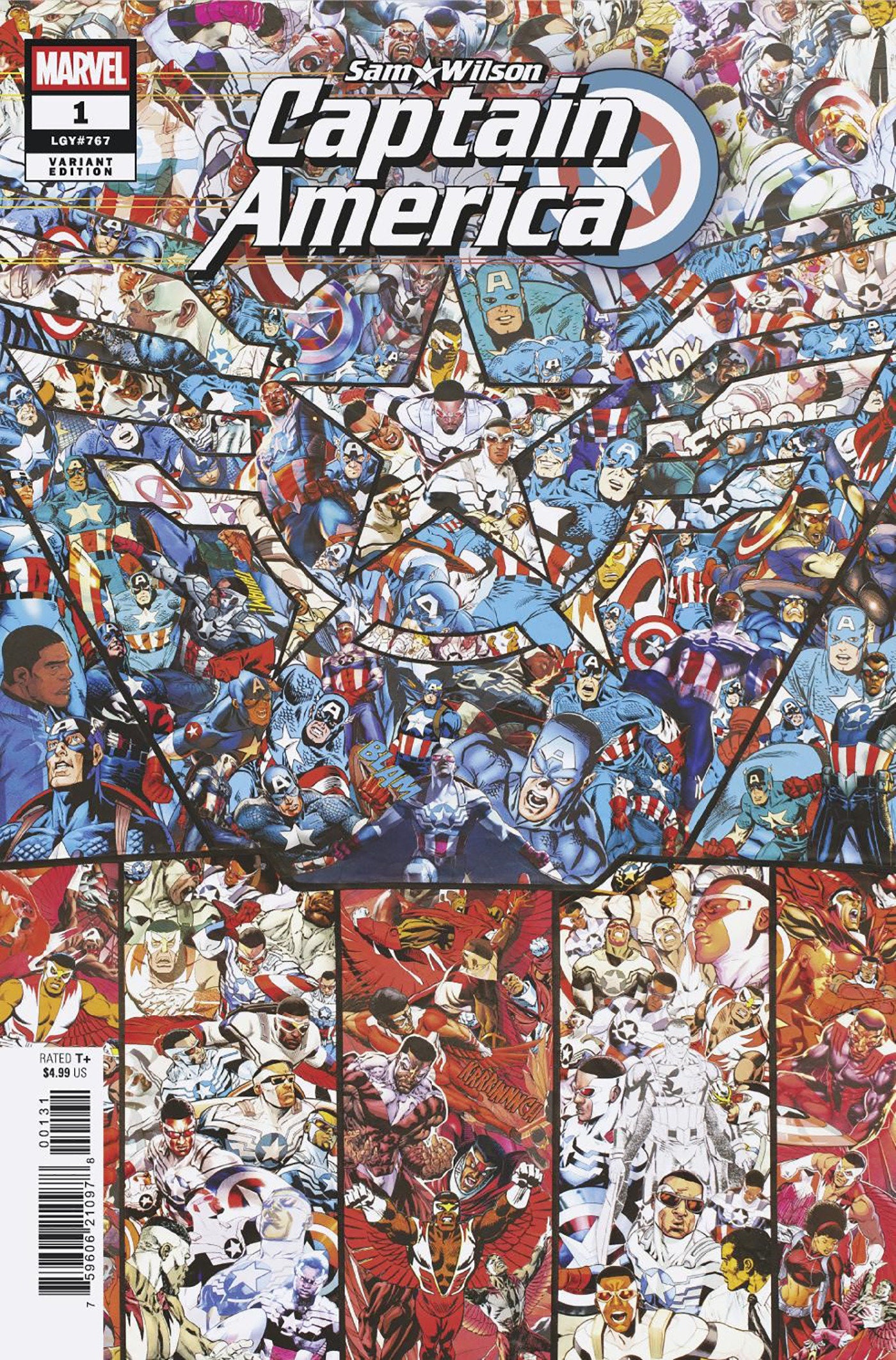 Sam Wilson Captain America (2025) #1 (of 5) Mister Garcin Variant