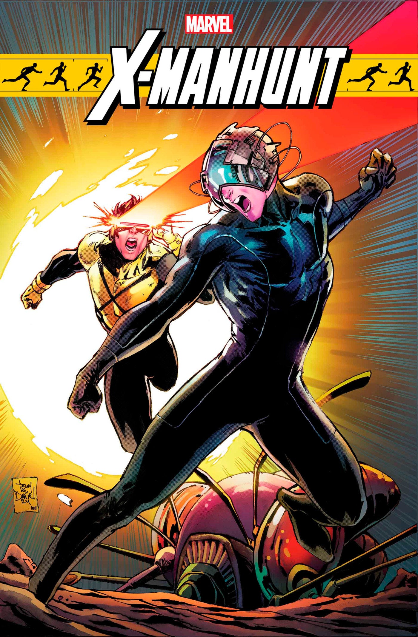 X-Manhunt Omega (2025) #1 Tony Daniel Variant