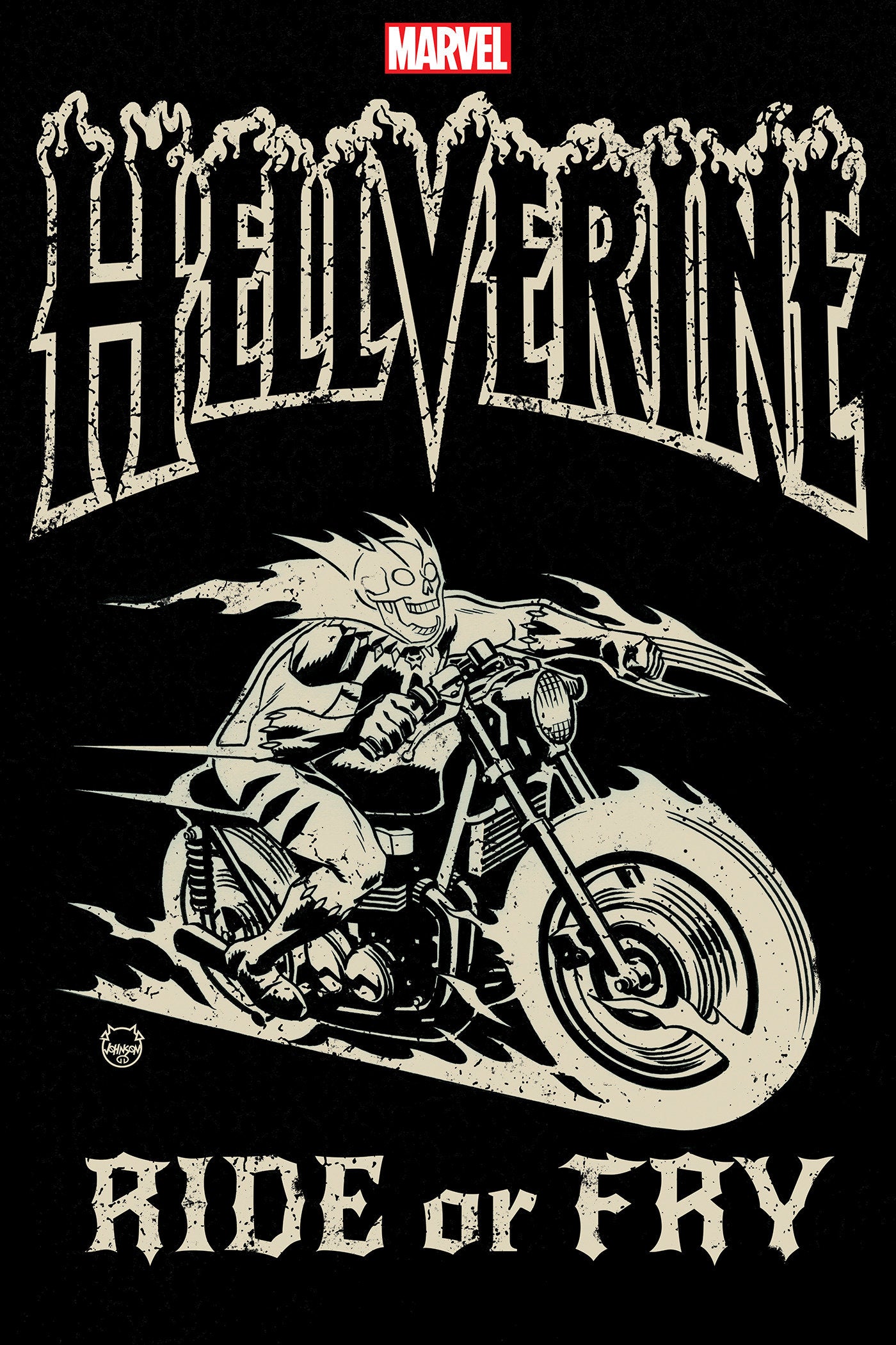Hellverine (2024b) # 1 Dave Johnson Variant