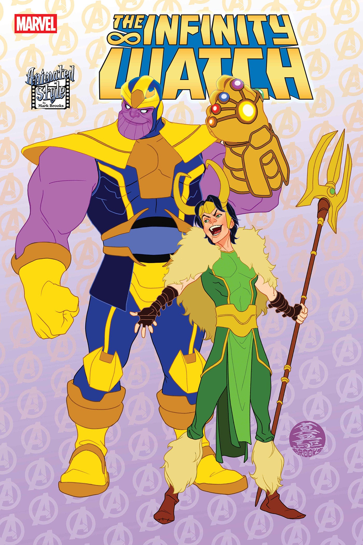 Infinity Watch (2024) #3 (of 5) Mark Brooks Animated-Style Variant