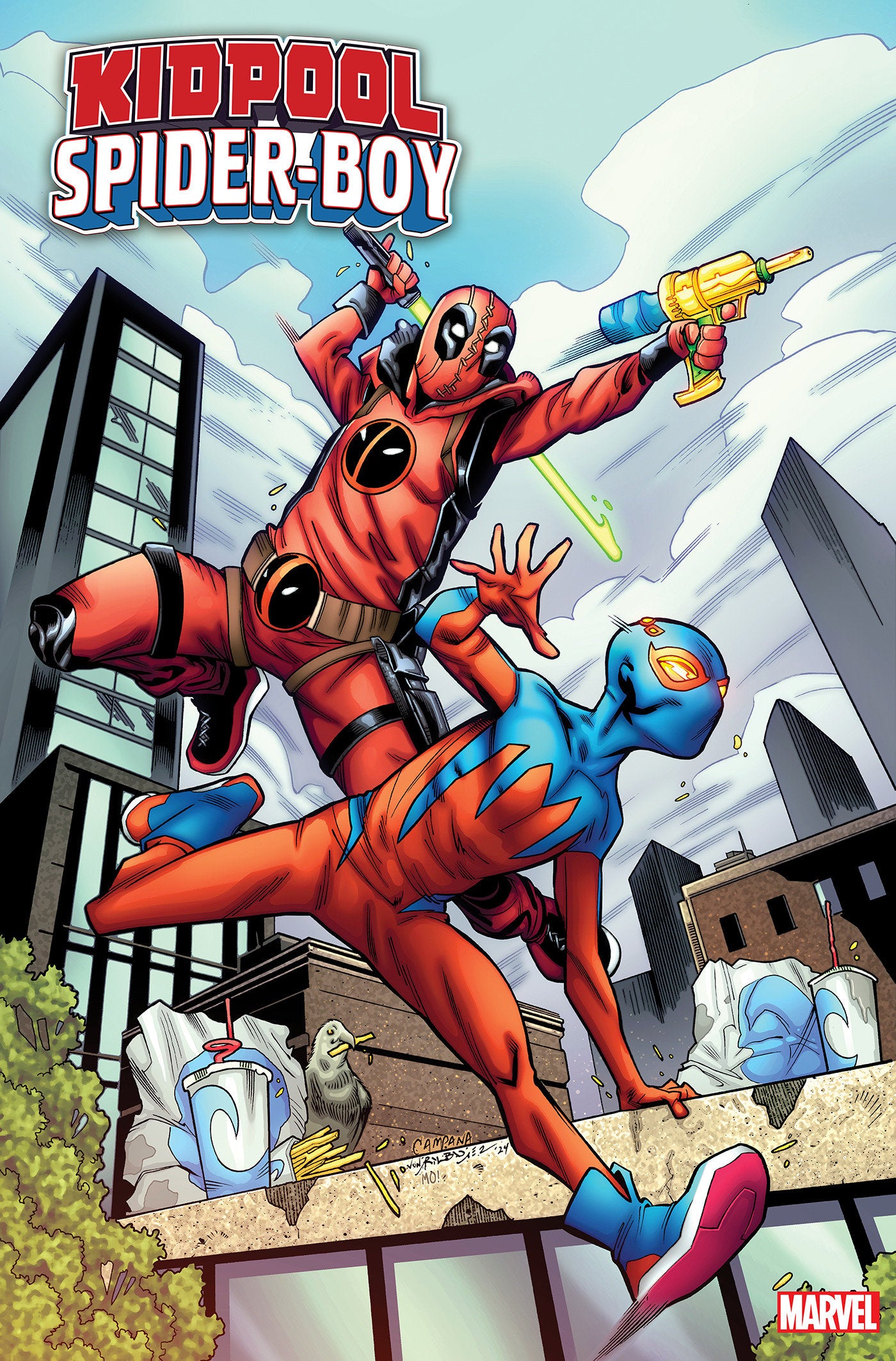 Kidpool/Spider-Boy (2024) #1 Chris Campana Variant