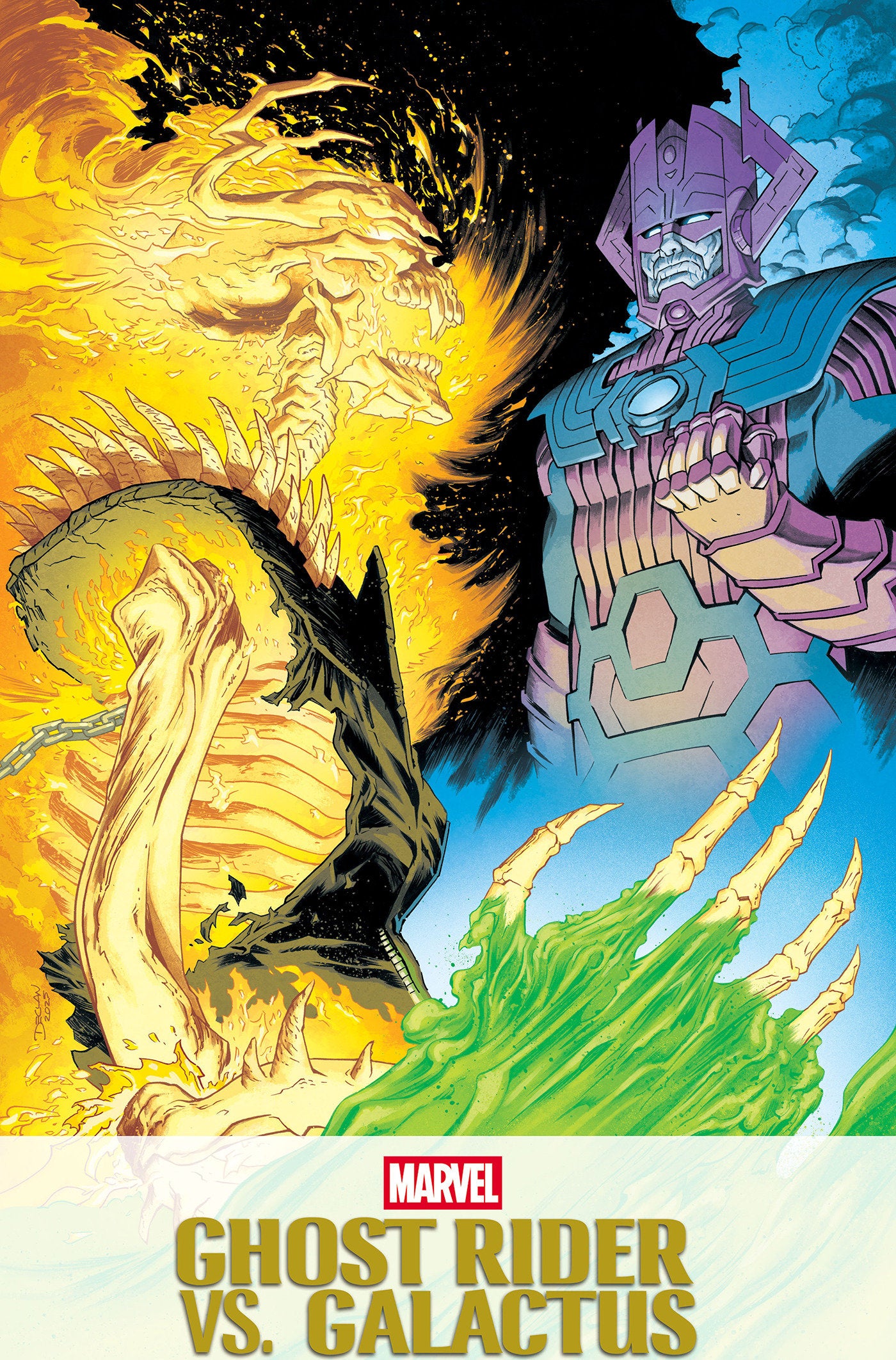 Ghost Rider vs Galactus (2025) #1 Declan Shalvey 1:25 Variant