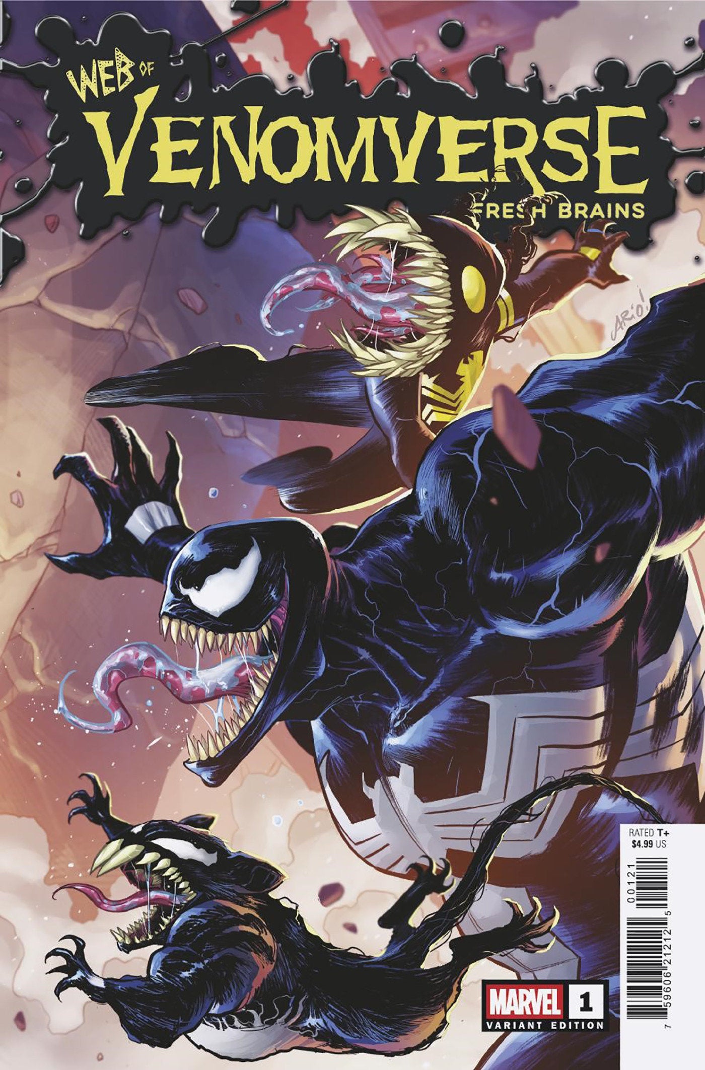 Web Of Venomverse: Fresh Brains (2025) #1 Ario Anindito Connecting Variant
