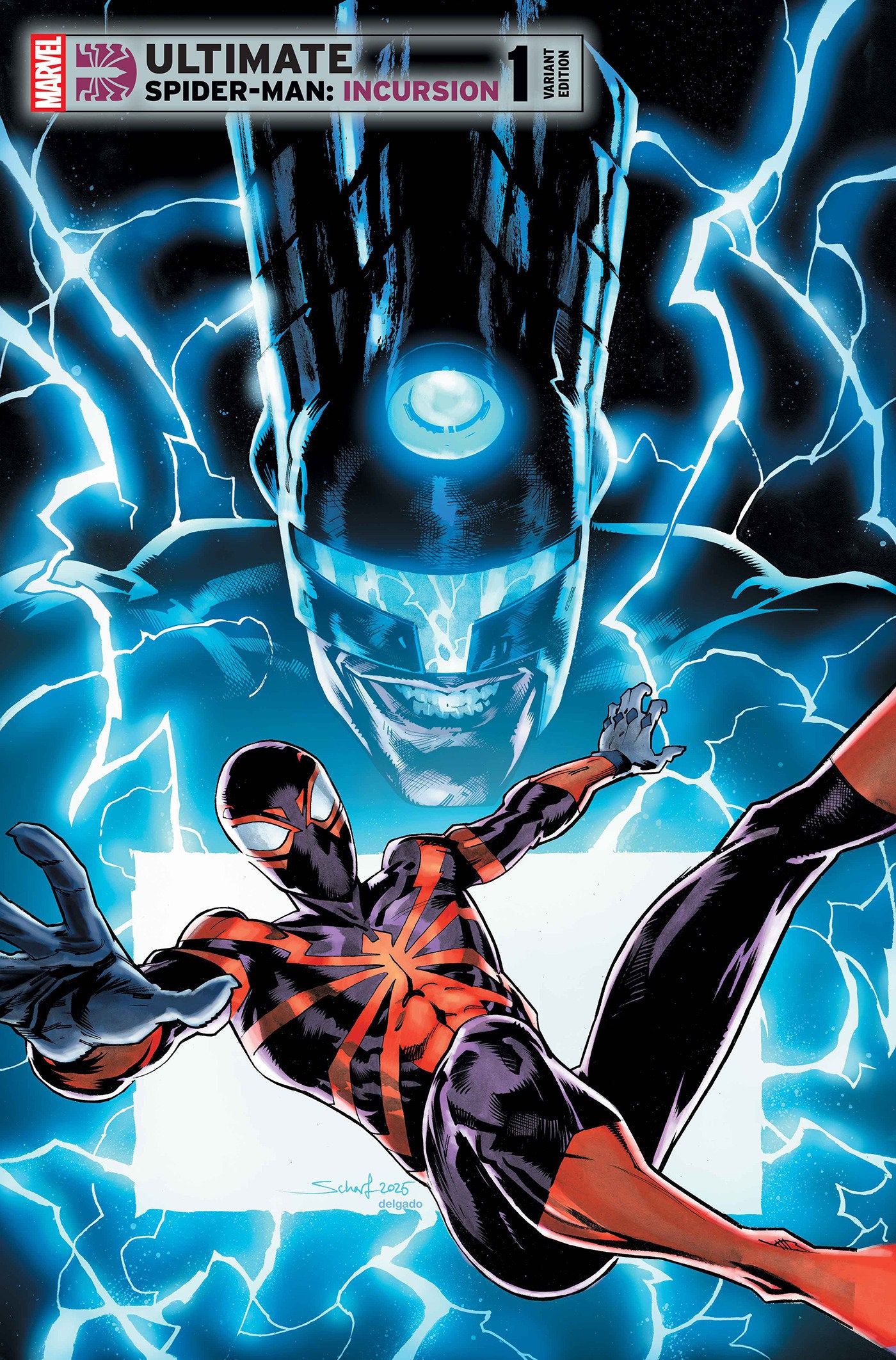 Ultimate Spider-Man: Incursion (2025) #1 Jonas Scharf 1:25 Variant
