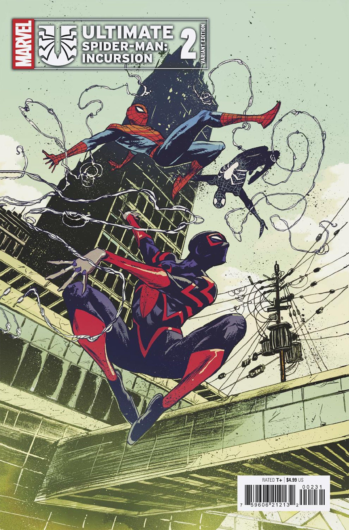 Ultimate Spider-Man: Incursion (2025) #2 Sanford Greene Variant