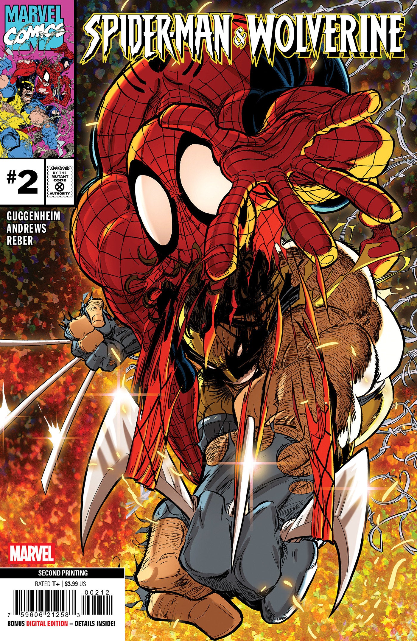 Spider-Man & Wolverine #2 (2nd Print) Kaare Andrews Variant