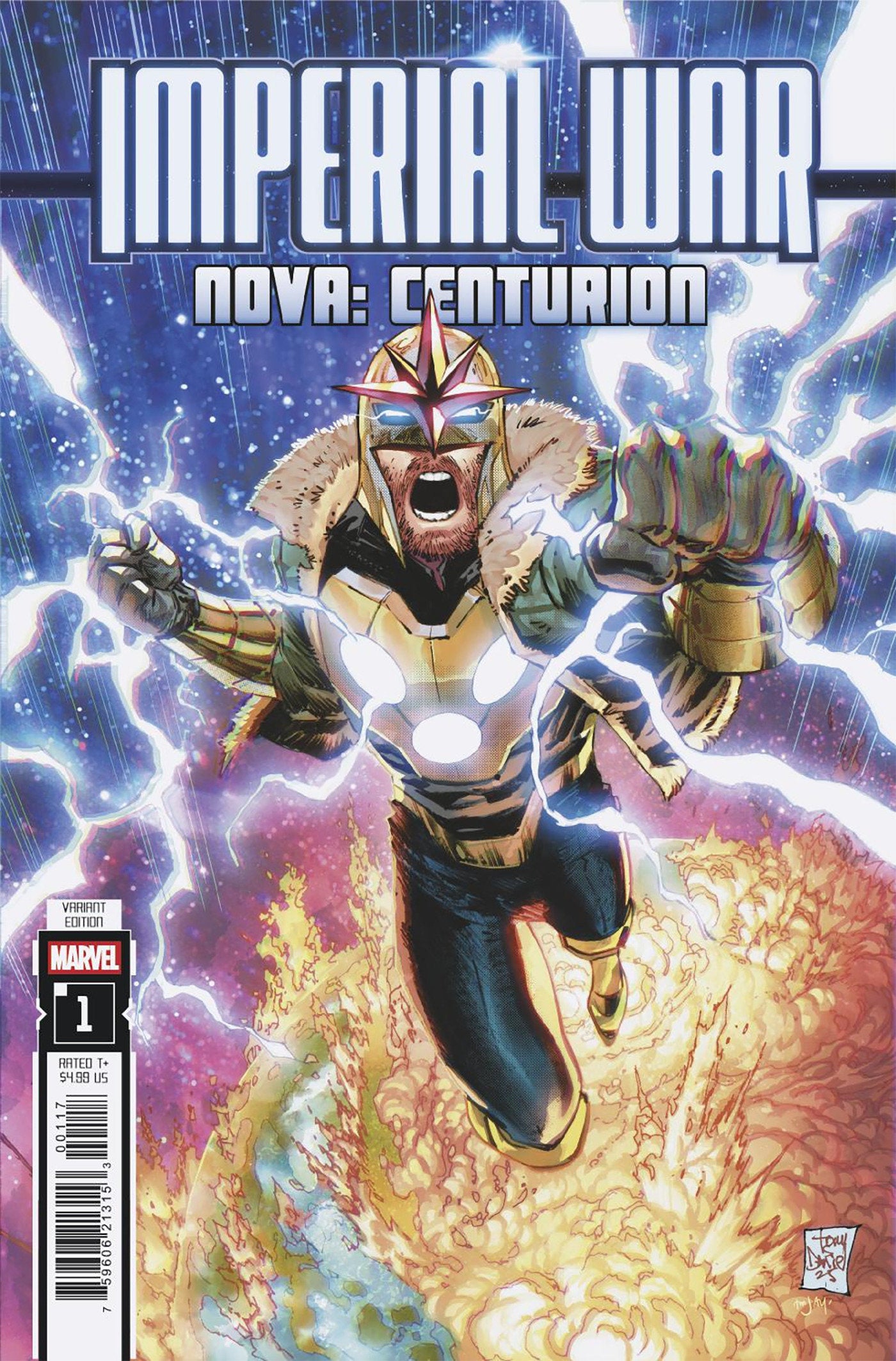 Imperial War: Nova Centurion #1 Tony Daniel 1:25 Variant