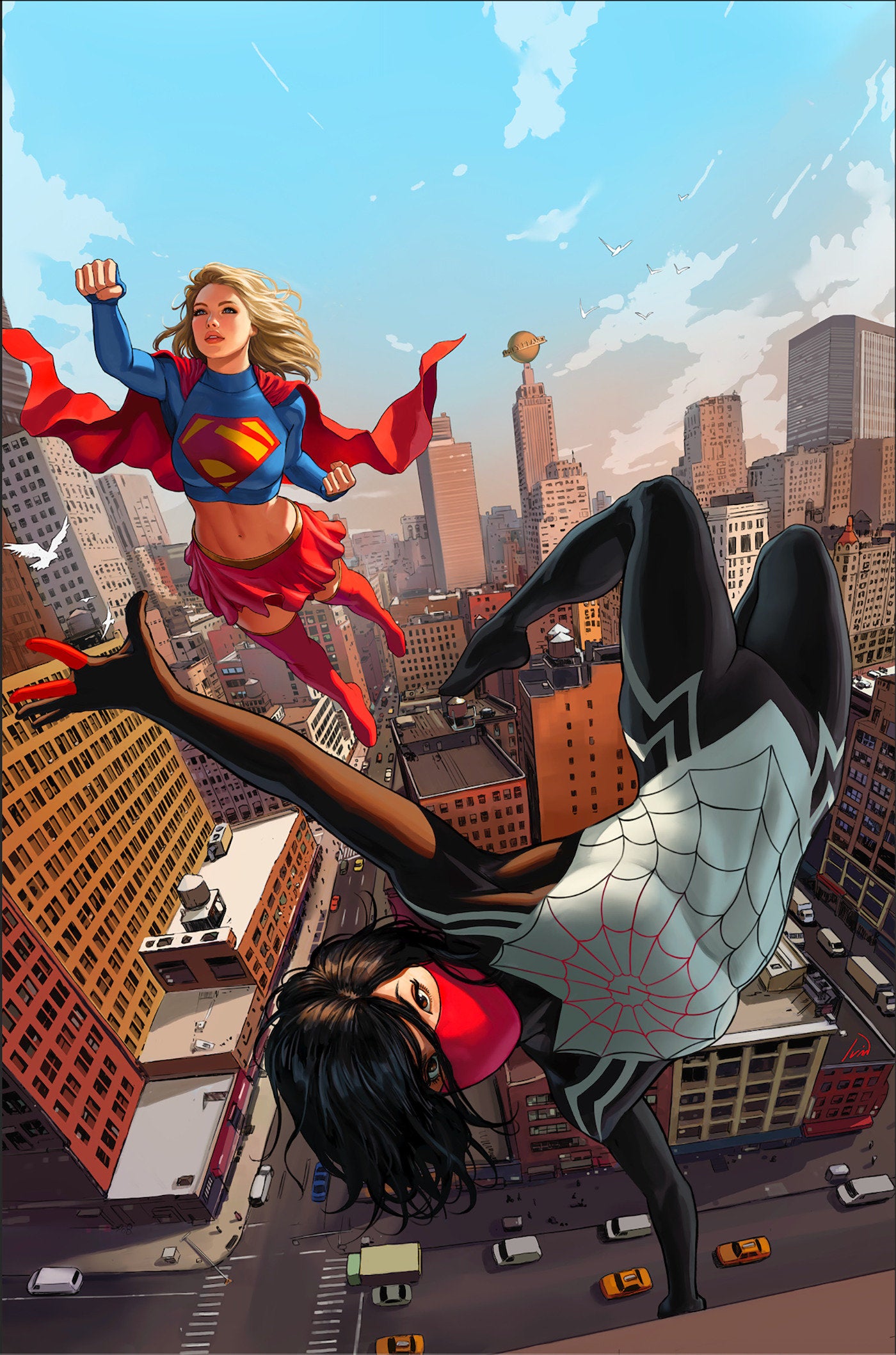 Marvel/DC: Spider-Man/Superman #1 Ivan Talavera 1:100 Virgin Variant