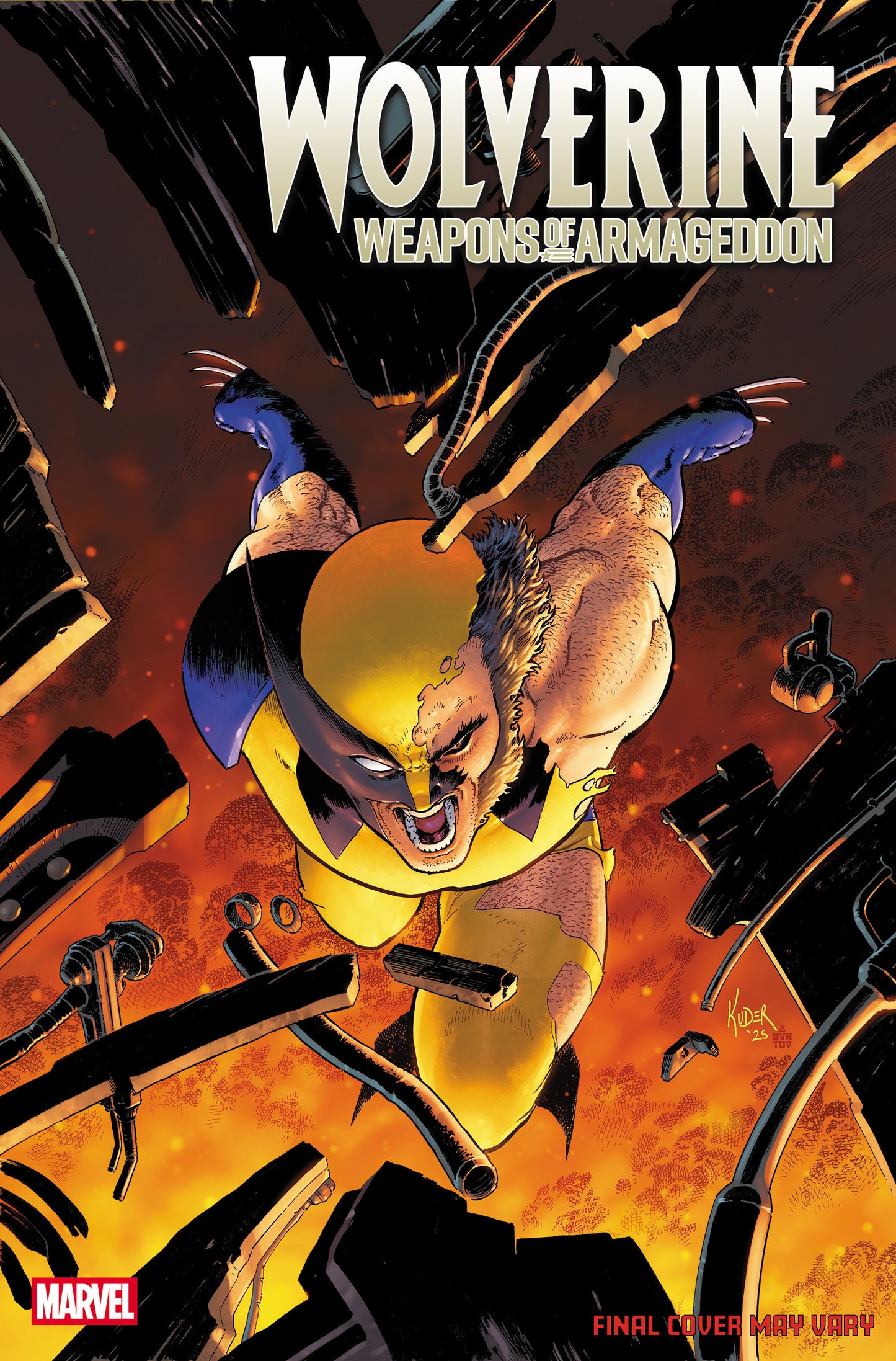 Wolverine: Weapons Of Armageddon (2026) #2 Aaron Kuder 1:25 Variant