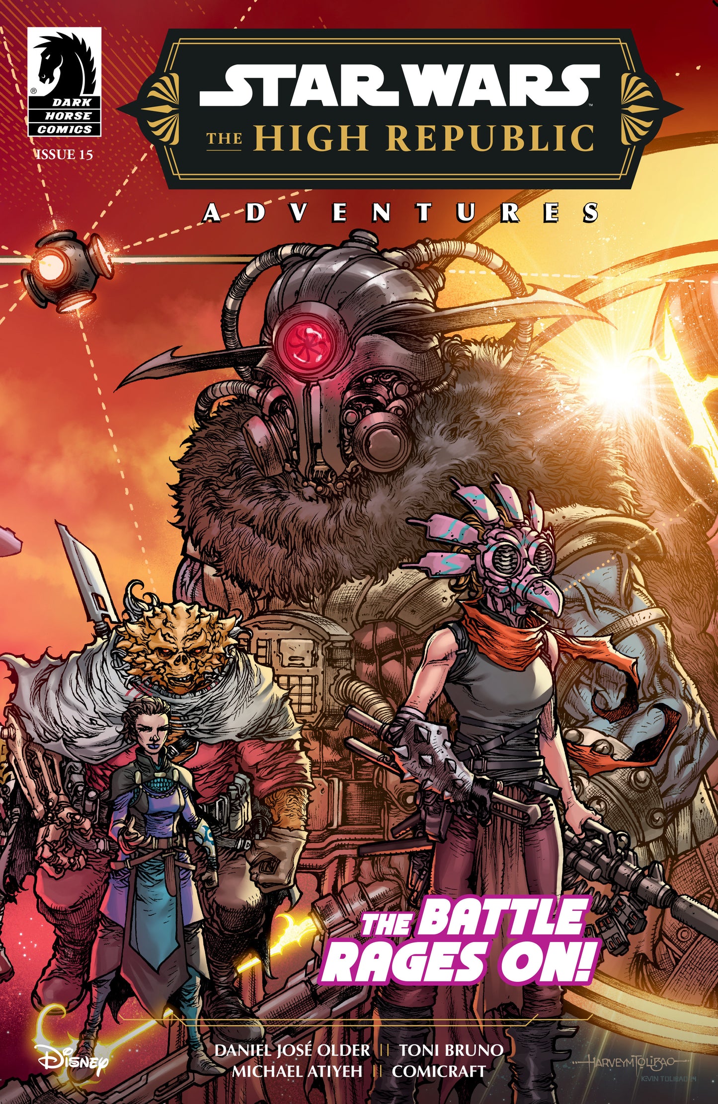 Star Wars: High Republic Adventures Phase III (2023) #15 Cover A Harvey Tolibao