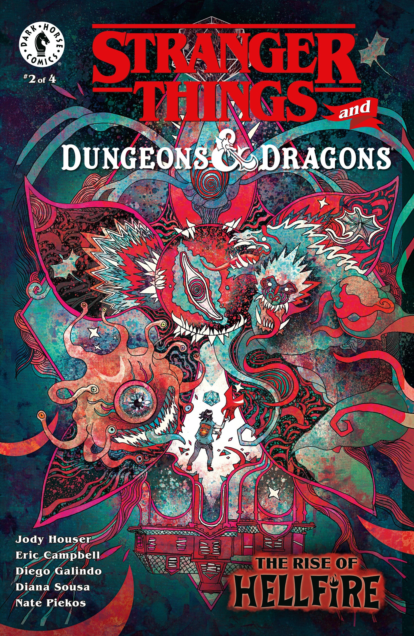 Stranger Things And Dungeons & Dragons: The Rise Of Hellfire (2025) #2 Cover B Gax